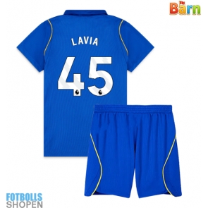Billiga Chelsea Romeo Lavia #45 Hemmatröja Barn 2026-27 Kortärmad (+ Korta byxor)